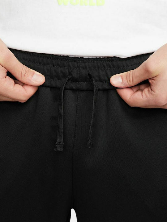 Sportswear Sweatpants Glossy with Elastic Black