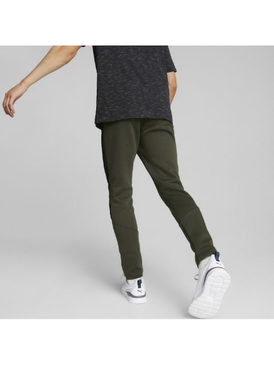 Evostripe Sweatpants with Elastic Khaki