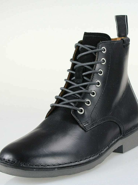 Talan Leather Black Men's Boots