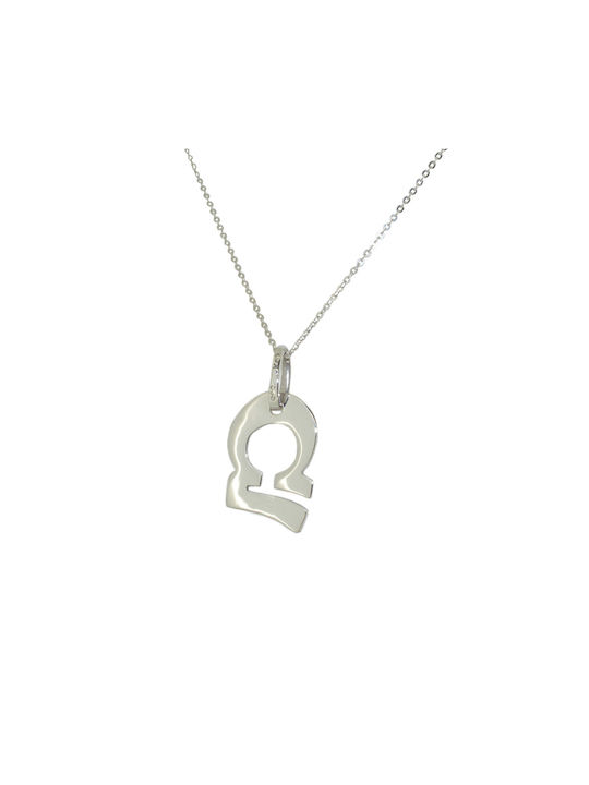 Fa Cad'oro Charm Zodiac Sign from White Gold 14K