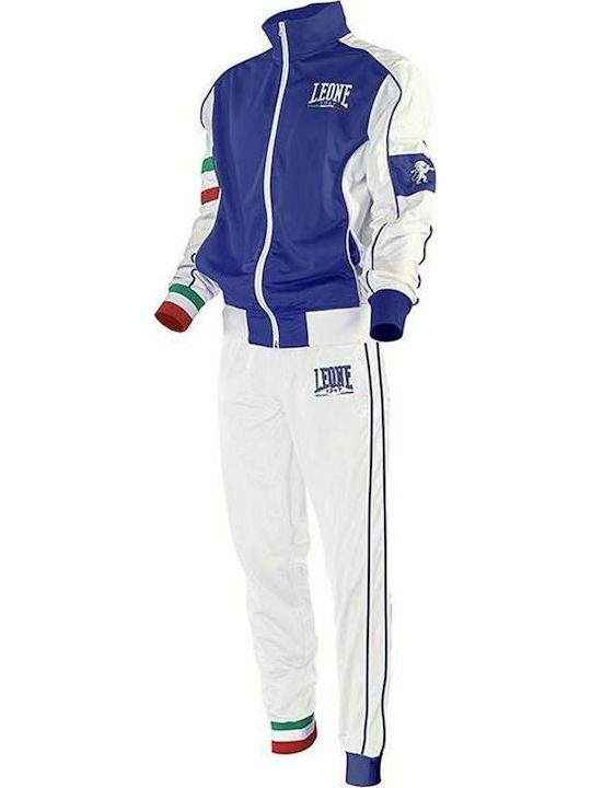 Σετ Φόρμας Γυαλιστερό Blue / White
