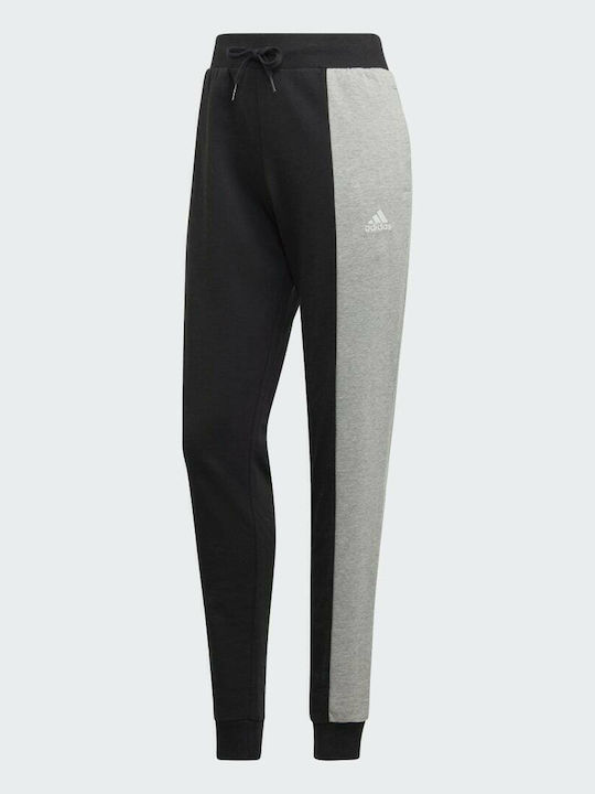 Essentials Colorblock Pantaloni de trening cu Elastic Black/grey
