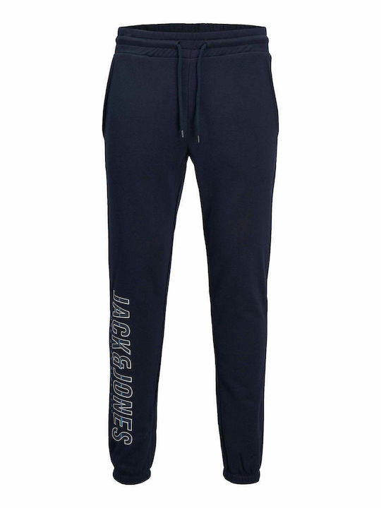 Jack & Jones Men's Sweatpants with Rubber Black