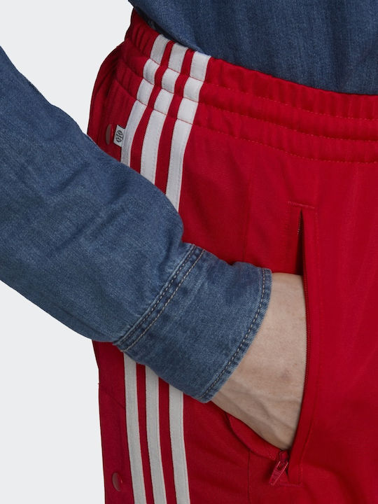 Adibreak Ποδοσφαιρικό Παντελόνι Φόρμας Γυαλιστερό Κόκκινο
