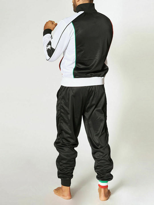Tracksuit Glossy with Elastic Black