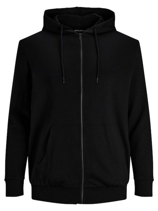 Black Hooded Cardigan