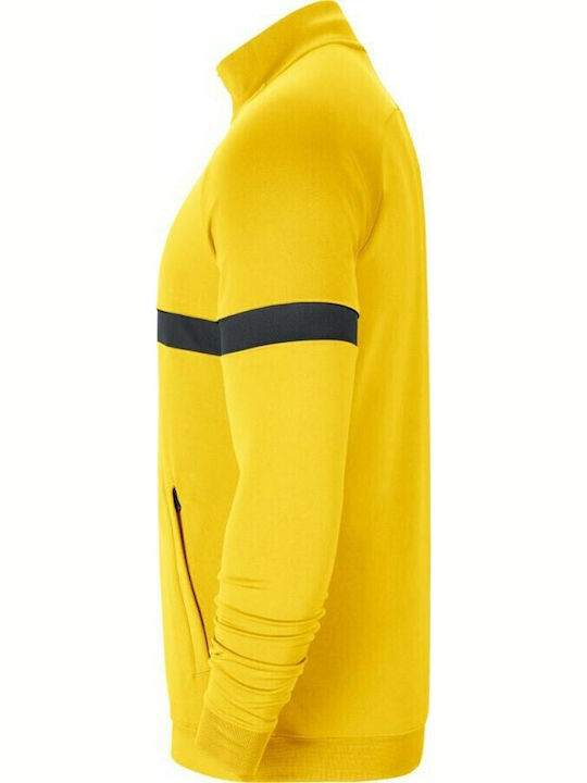 Academy Ανδρική Ζακέτα Track Jacket Κίτρινη