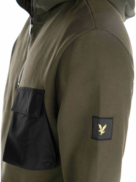 Sweatshirt mit Kapuze Khaki