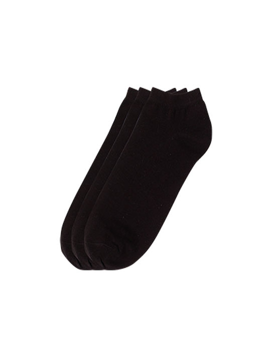 ME-WE Women's Solid Color Socks Black