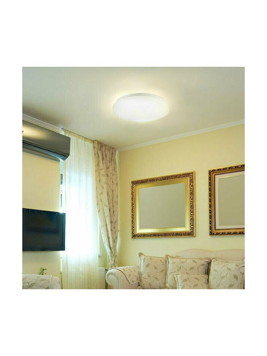 V-TAC Ceiling Mount Light 50cm White with Integrated LED