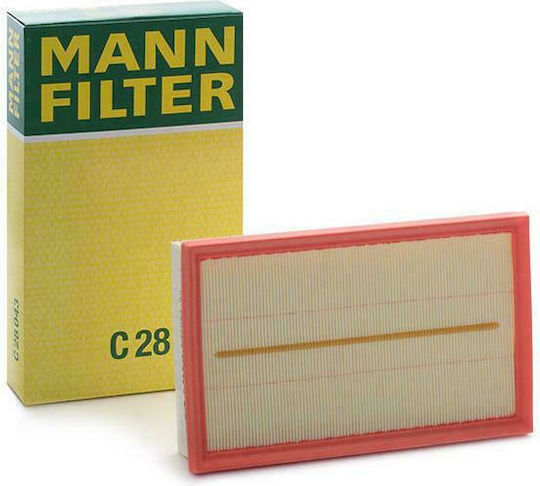 Mann Filter Filtru de Aer Auto pentru Audi A1 / A3 / Q2 / Q3 Seat Arona / Ateca / Ibiza / Leon Skoda Fabia / Kamiq / Karoq / Kodiaq / Octavia Volkswagen Magazin online de golf / Passat / Polo