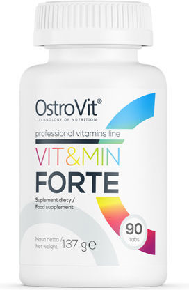 OstroVit Vit & Min Forte Специално Хранително Добавка 120 Таблетки