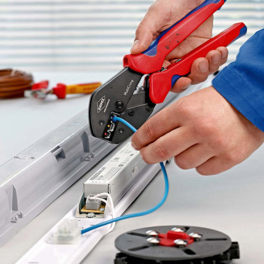 Knipex Πρέσα Ακροδεκτών (Μήκος 250mm)