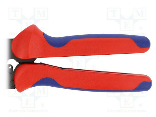 Knipex Preciforce Πρέσα Ακροδεκτών Διατομής 0.5 - 10mm² PreciForce (Μήκος 220mm)