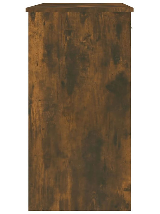 Домашно бюро дървено дъбов цвят 80x40x75см