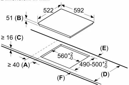 Bosch Serie 4 Επαγωγική Εστία Αυτόνομη 59.2x52.2εκ.