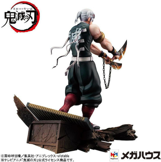 Megahouse Demon Slayer Tengen Uzui Figure Height 23cm in Scale 1:8