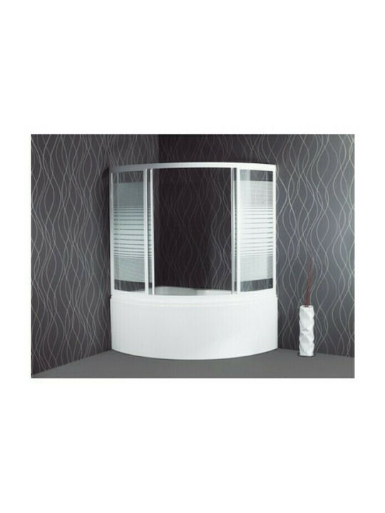 Sanitec Lydia R Cadă de baie colț cu montaj dreapta Acrilic 165x100cm