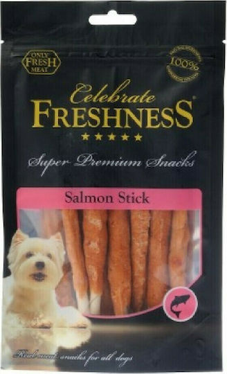 Celebrate Freshness Salmon Dog Stick Treats Diet Grain Free with Salmon 100gr 84016