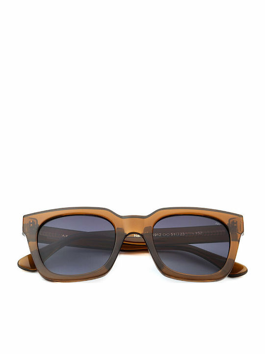 A.Kjaerbede Nancy Unisex Sunglasses with Plastic Frame Smoke KL1912-16
