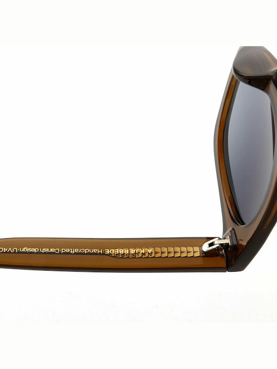 A.Kjaerbede Nancy Unisex Sunglasses with Plastic Frame Smoke KL1912-16