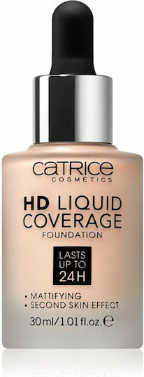 Catrice Cosmetics HD Liquid Coverage Liquid Foundation 02 Porcelain Beige 30ml