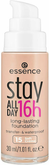Essence Stay All Day 16H Waterproof Liquid Make Up 08 Soft Vanilla 30ml