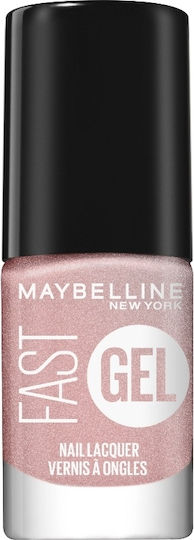 Maybelline Fast Gel Glossy Βερνίκι Νυχιών Μακράς Διαρκείας 03-nude Flush 7ml