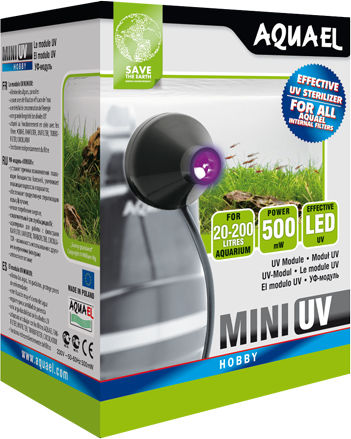 Aquael Mini UV Filter Accessories for Aquarium 1 Piece