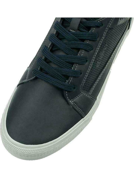 Navy Blue Men's Boots