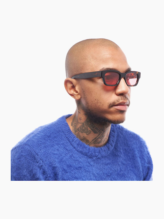 Zed Unisex Ochelari de soare cu Cadru Tortoise Acetate/Rose
