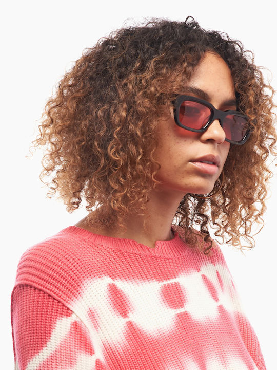 Zed Unisex Ochelari de soare cu Cadru Tortoise Acetate/Rose