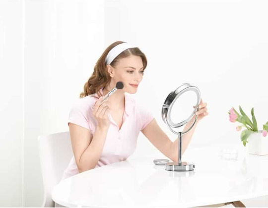 Beurer Makeup Mirror Tabletop with Light 13.4x13.4cm Silver