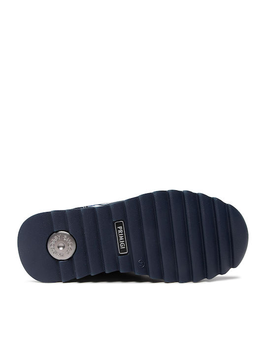 Παιδικά Sneakers High με Σκρατς Navy Μπλε