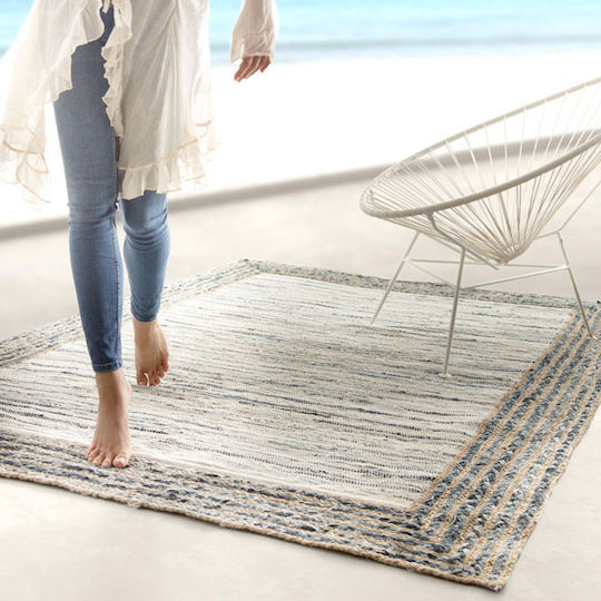 Guy Laroche Kilim Covor Rectangular din iută Bej