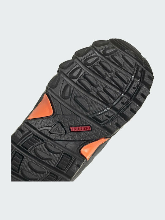 Kids Waterproof Hiking Boots Terrex Mid Wonder Steel / Grey Three / Impact Orange