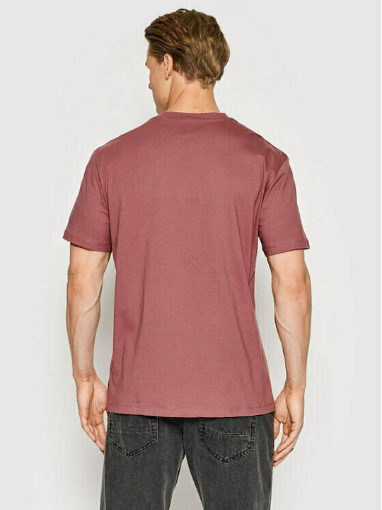 Volcom Men's Short Sleeve T-shirt Burgundy