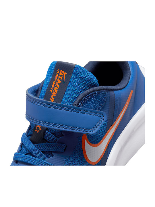 Star Runner 3 Αθλητικά Παιδικά Παπούτσια Running με Σκρατς Game Royal / Midnight Navy / Safety Orange / White