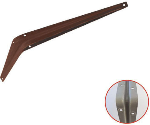 Eckregal Schwere Ausführung Metallisch in Braun Farbe 250x300mm 1Stück 580102.0017