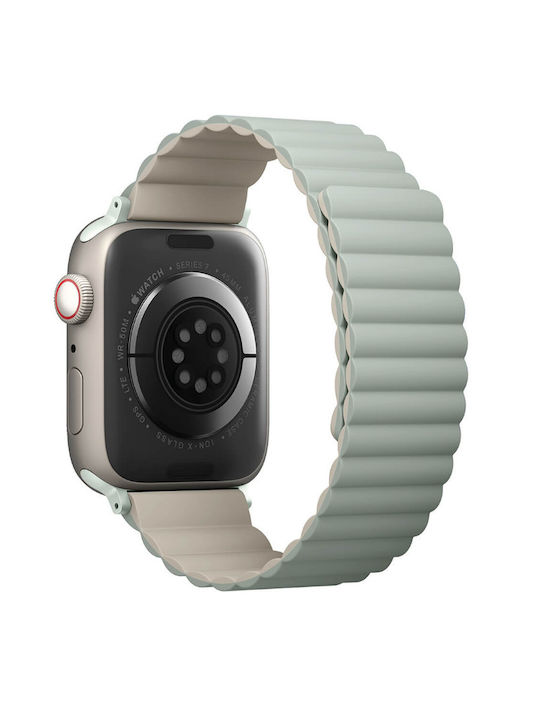 Uniq Revix Armband Silikon Sage / Beige (Apple Watch 38/40/41mm) UNIQ-41MM-REVSAGBEG