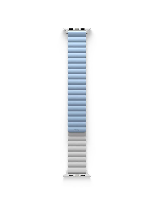 Uniq Revix Λουράκι Σιλικόνης White / Blue (Apple Watch 42/44/45mm)