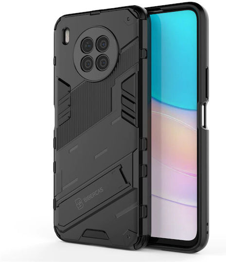Tech-Protect Kickstand Back Cover Plastic Negru (Huawei Nova 8i)