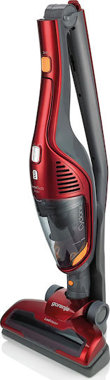 Gorenje SVC216FR Wiederaufladbar 2-in-1 Staubsauger Stick & Handgerät 21.6V Rot