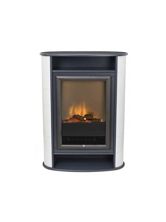 Dimplex Scandic Floor Electric Fireplace 2000W 77x103.5cm Black