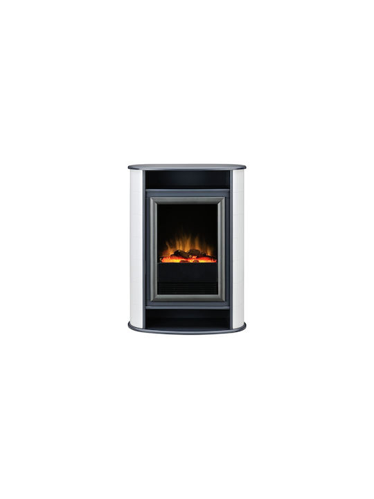 Dimplex Scandic Floor Electric Fireplace 2000W 77x103.5cm Black