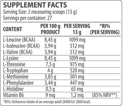 Dorian Yates Hit EAA Amino Acid Complex 360гр Кола