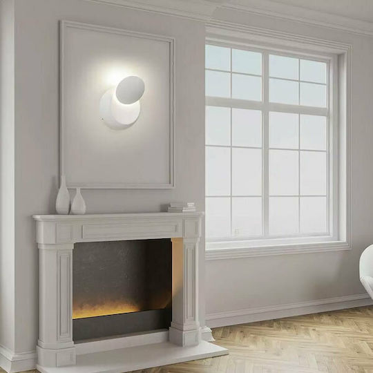 V-TAC Φωτιστικό Τοίχου LED Λευκό 14x14x14εκ. V-TAC Φωτιστικό Τοίχου LED Λευκό 14x14x14εκ.