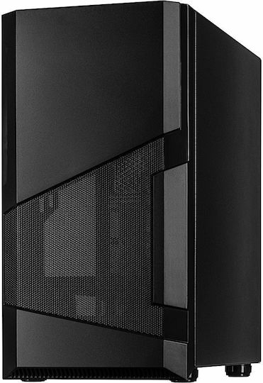 Inter-Tech SM-007 Enforcer Mini Tower Κουτί Υπολογιστή Μαύρο