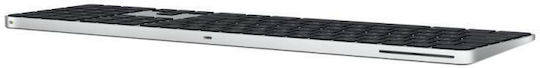 Apple Magic Keyboard With Numeric Keypad & Touch ID Безжично Само клавиатура Английски US Сребрист
