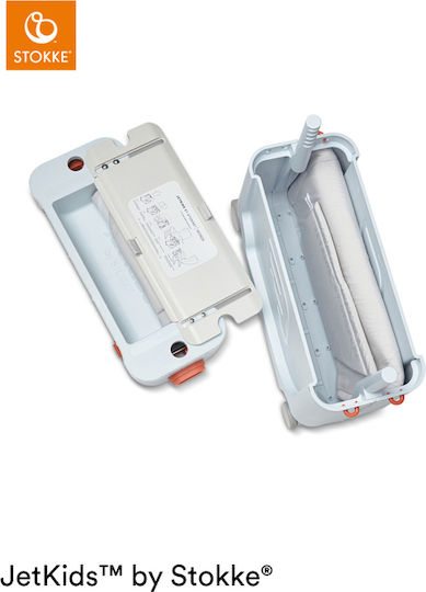 Stokke Куфар с Легло за Пътуване JetKids BedBox Син Небе